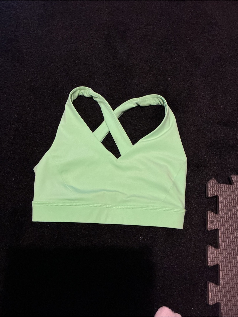 lululemon athletica Mint Green Crossback Swim Bralette